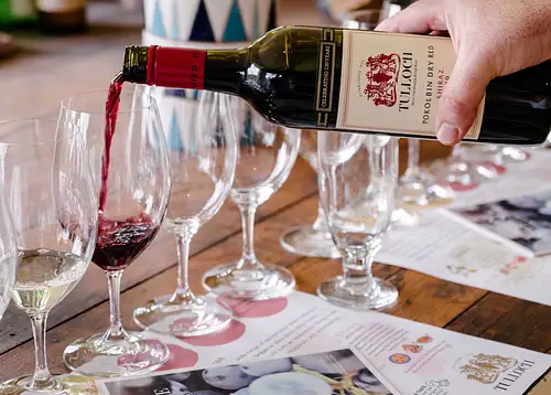 Tulloch Wines Vertical Tasting of Pokolbin Dry Red Shiraz - 6 Vintages + Charcuterie