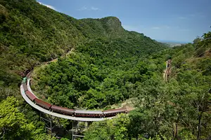 Kuranda Skyrail Scenic Rail Gold Class
