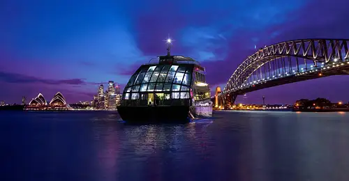 Glass Boat 2-Hour Dinner Cruise With Wine Pairing